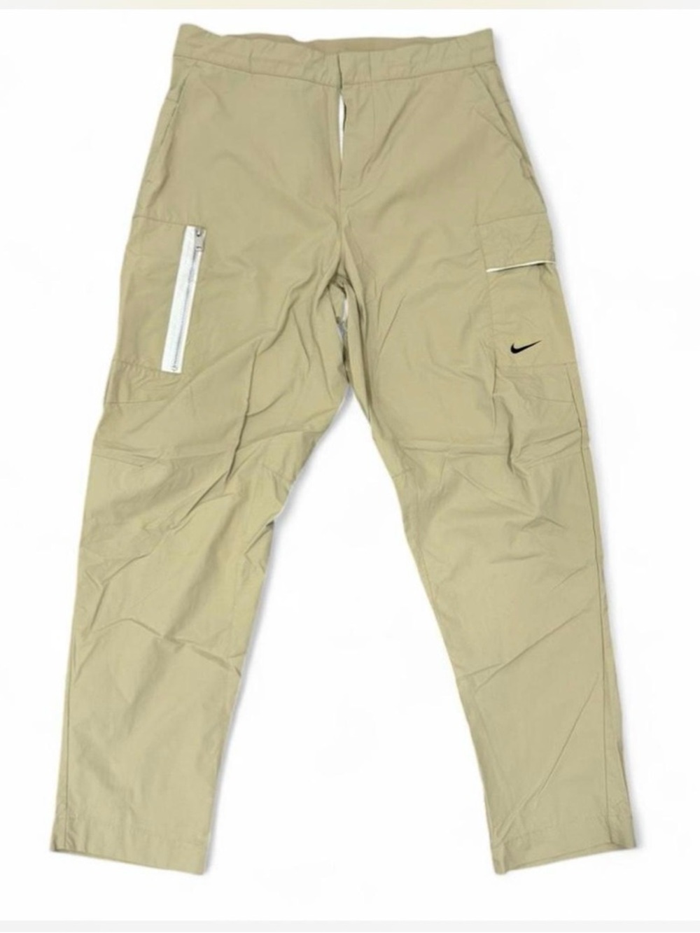 Nike Men's Khaki Cargo Pants with Zip Pocket